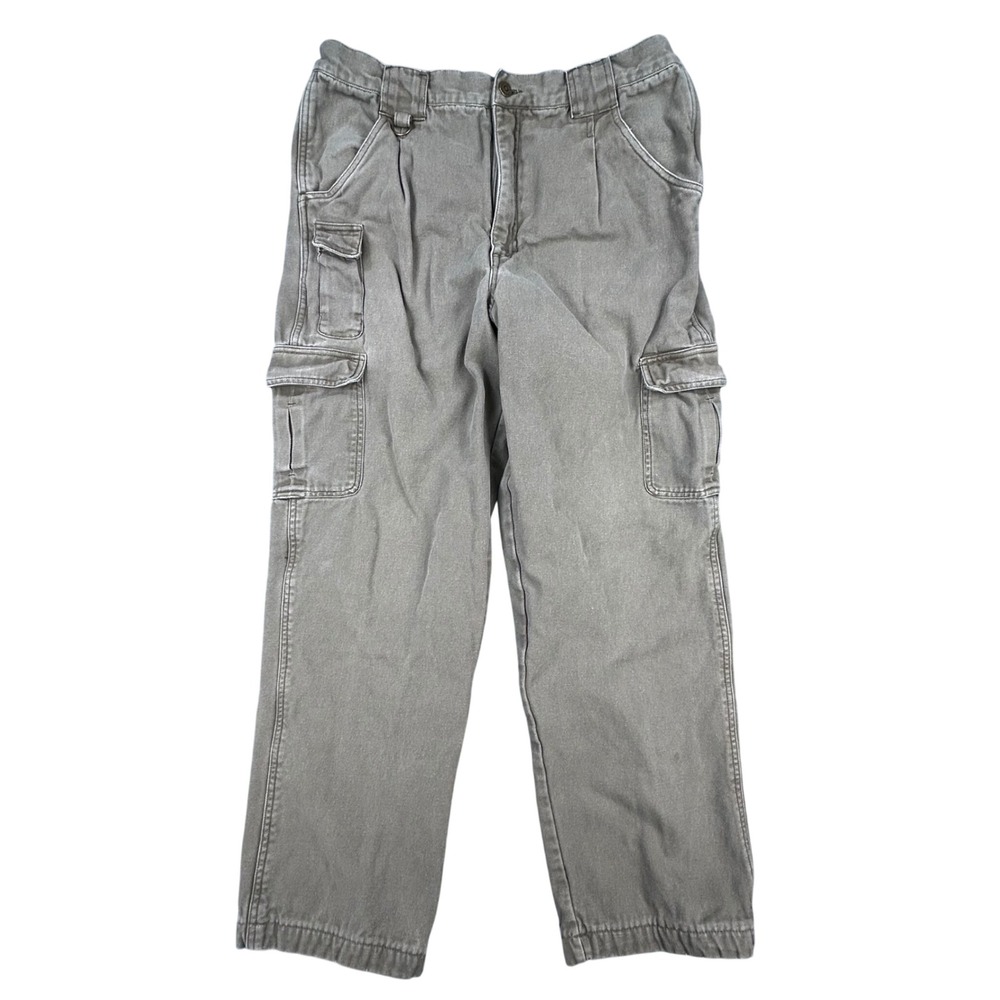 Cabelas Outdoor‎ Gear Flannel Lined Cargo Pants Mens 36 Regular Tan Work Utility